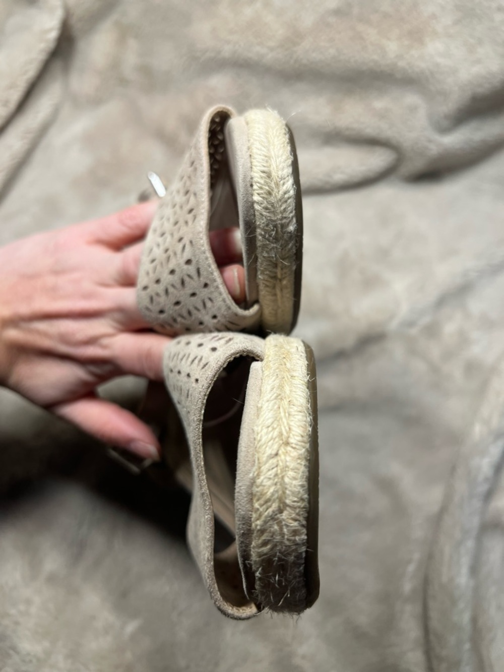 Vionic Ariel Wedge Espadrille Sandal Size 9.5 - Picture 5 of 7